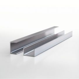 Швеллер алюминиевый